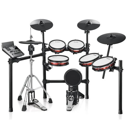 Donner DED-300 Pro Electronic Drum Kit (Mesh Heads with Independent Hi-Hat Stand)